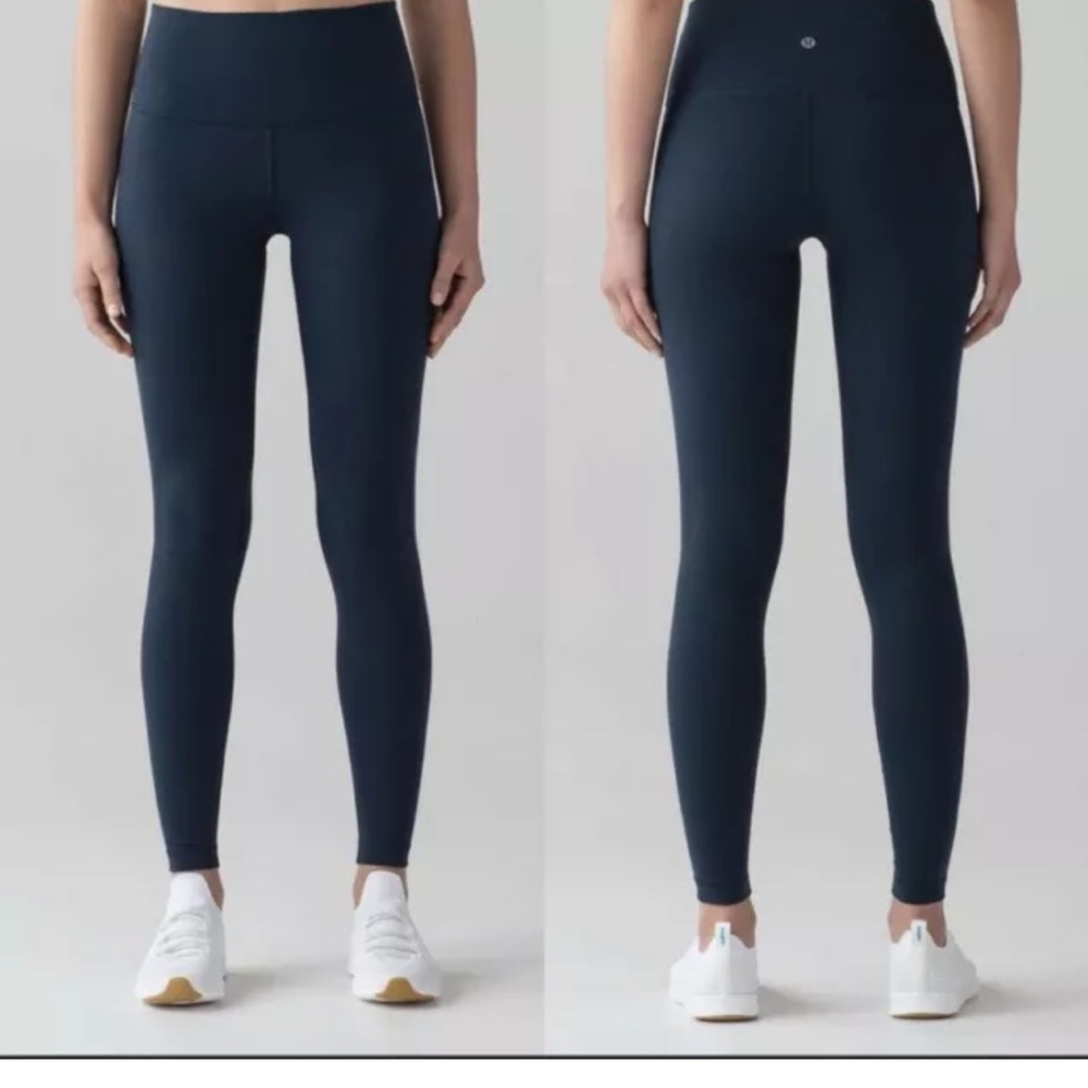 Lululemon Wunder Under Size 2 Color Jade ( Navy) - image 1